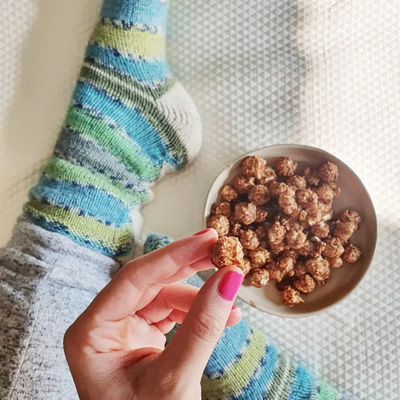 Knalle - Popcorn "Dunkle Schokolade und geröstete Mandel"