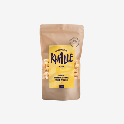 Knalle - Popcorn "Butterkaramell und Tahiti-Vanille"