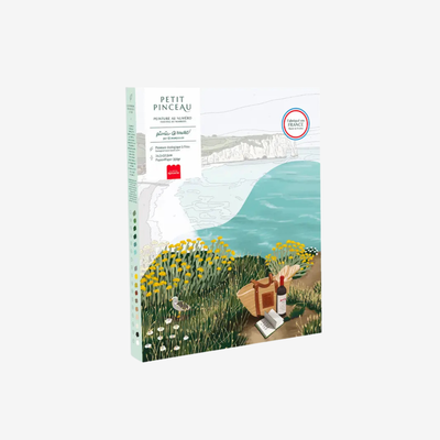 La Petite Épicerie - Malen nach Zahlen "Picknick in Étretat"