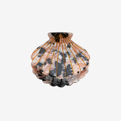 by Vivi. - Haarspange in Muschelform "Marmor"