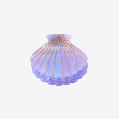 by Vivi. - Haarspange in Muschelform "Lavendel"