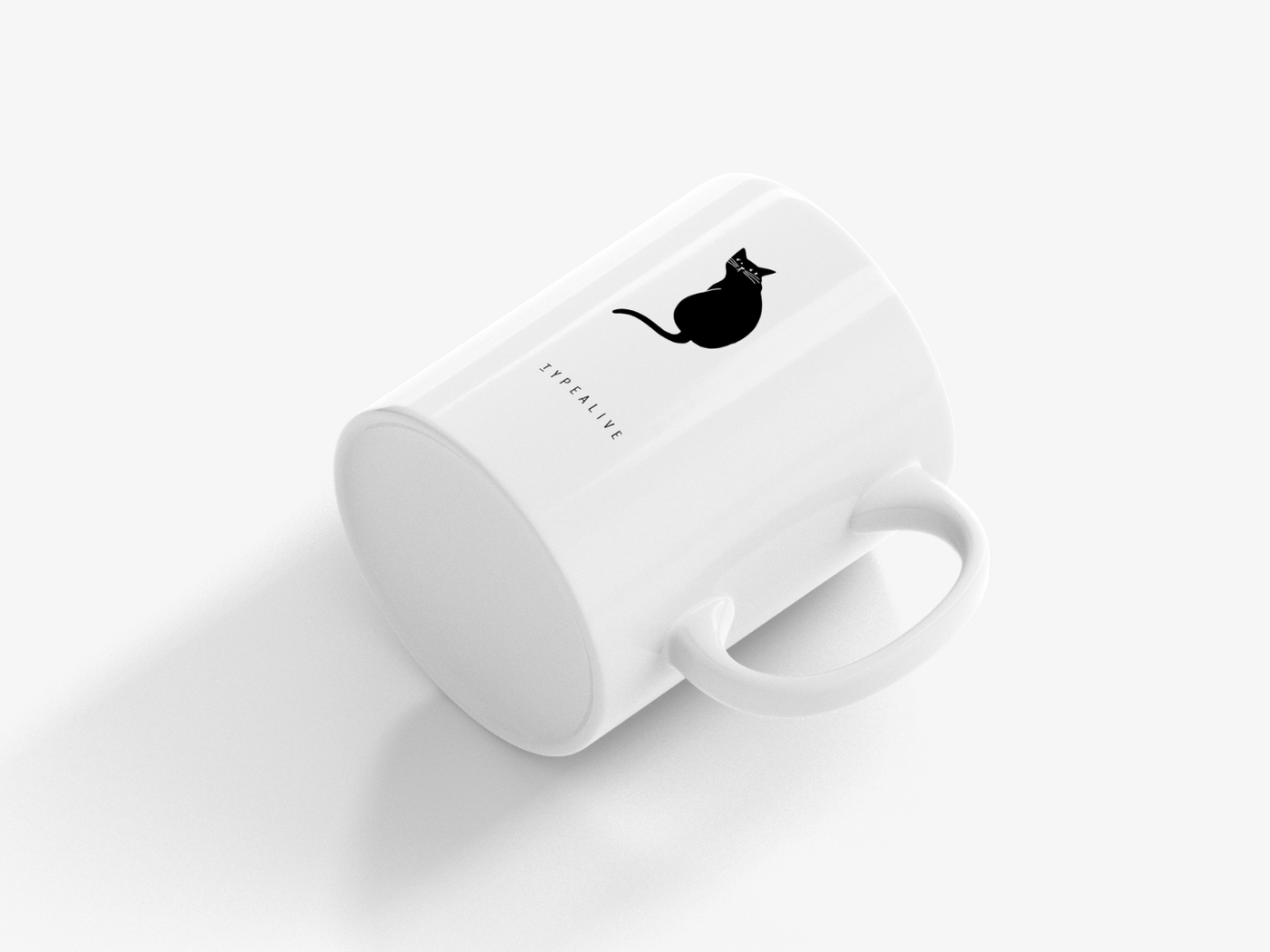 typealive - Tasse aus Keramik / Discuss Cats