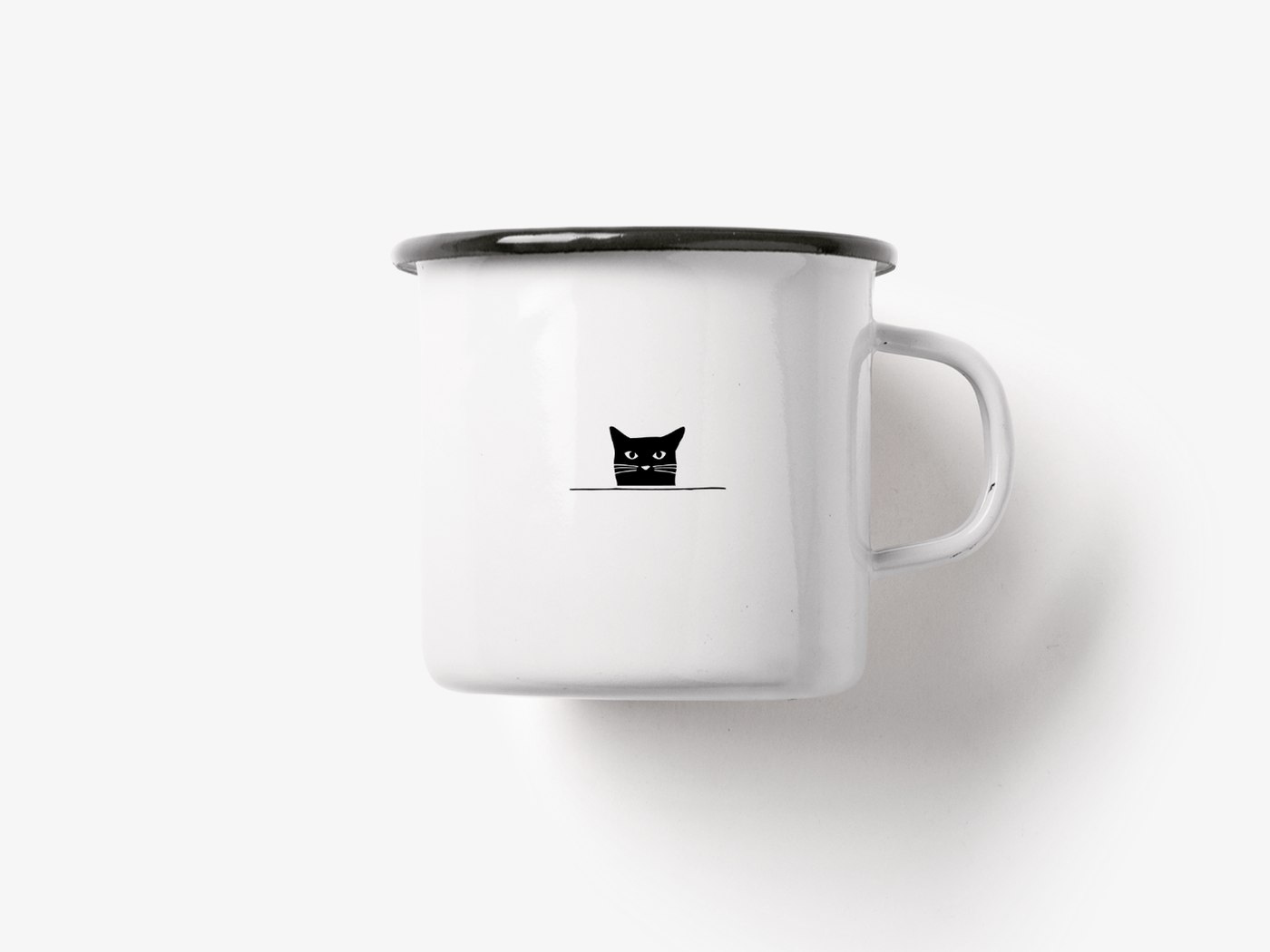 typealive - Tasse aus Emaille / Judging