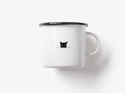 typealive - Tasse aus Emaille / Judging