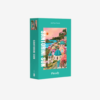 Piecely - Puzzle "Santorini Sun"