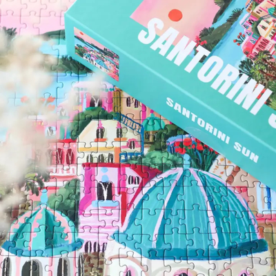 Piecely - Puzzle "Santorini Sun"