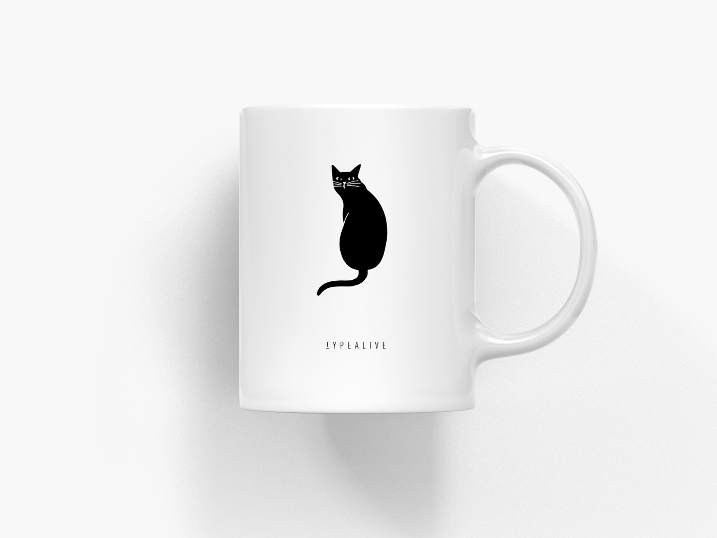 typealive - Tasse aus Keramik / Discuss Cats