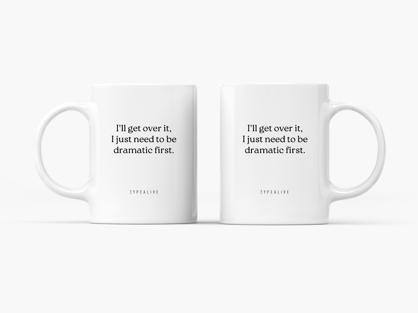typealive - Tasse aus Keramik / Dramatic