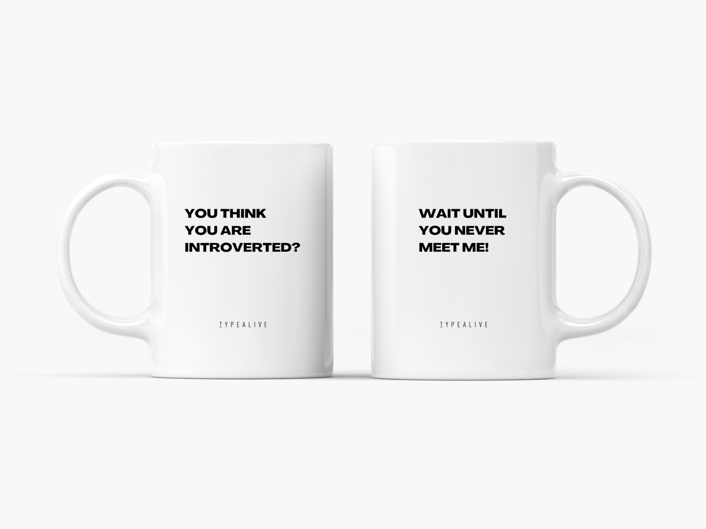 typealive - Tasse aus Keramik / Introverted
