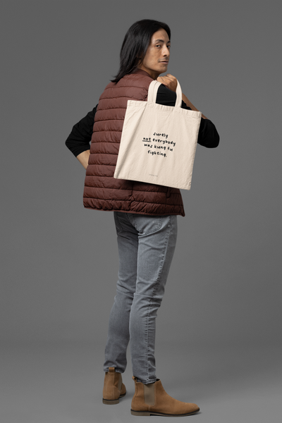 typealive - Baumwolltasche / Kung Fu Fighting