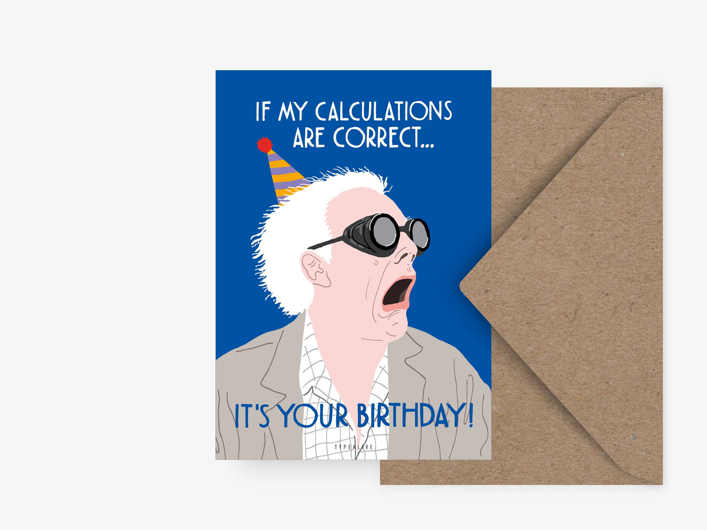 Postkarte / Birthday Calculations