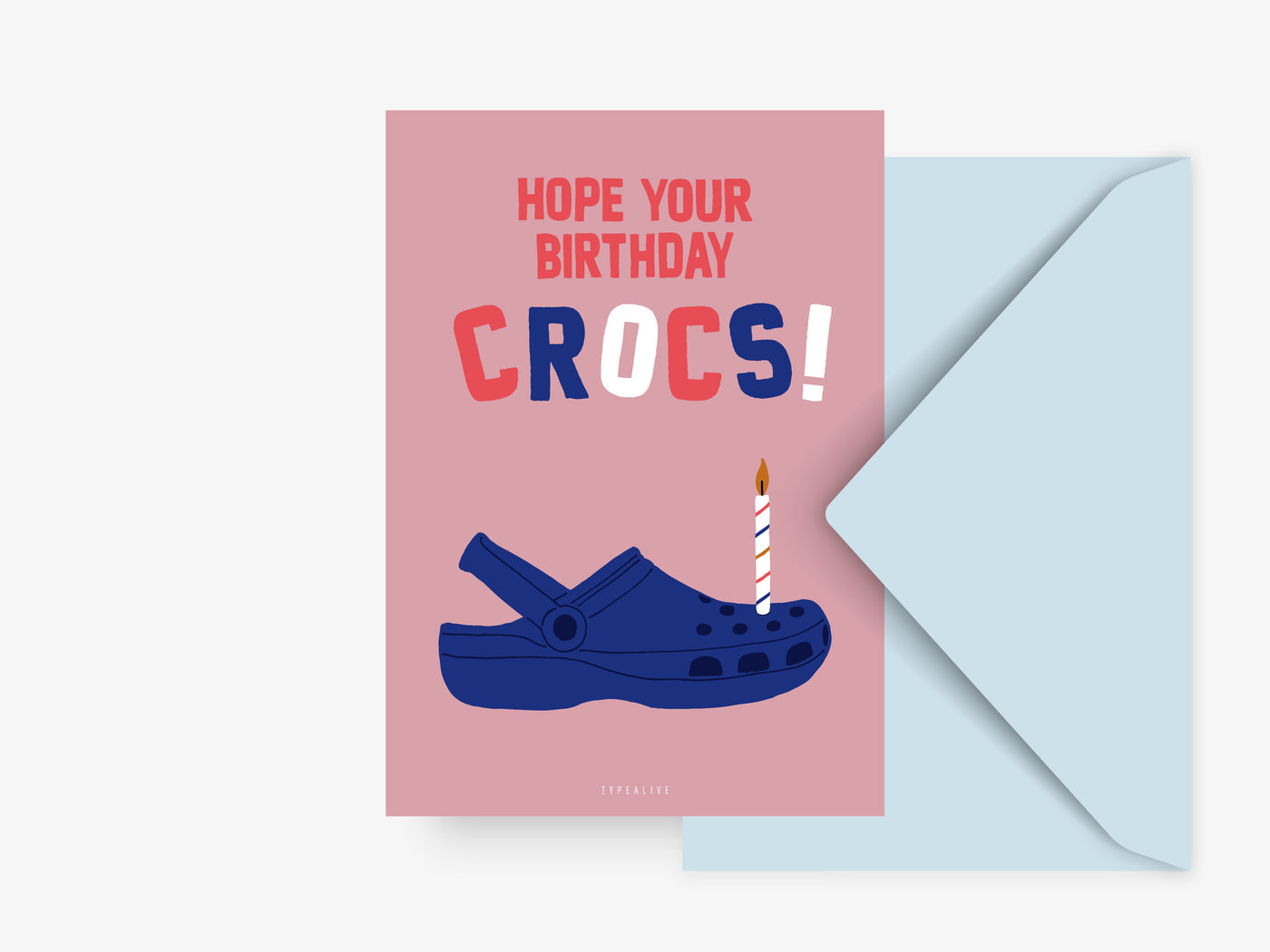 Postkarte / Birthday Crocs