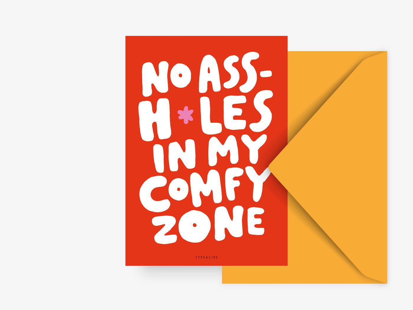 Postkarte / Comfy Zone