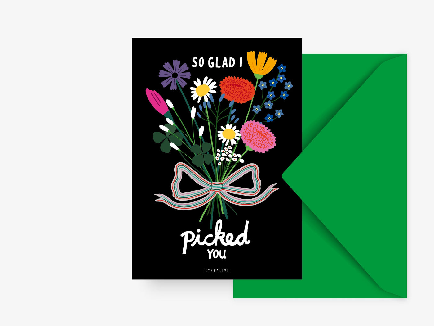 Postkarte / Picked You