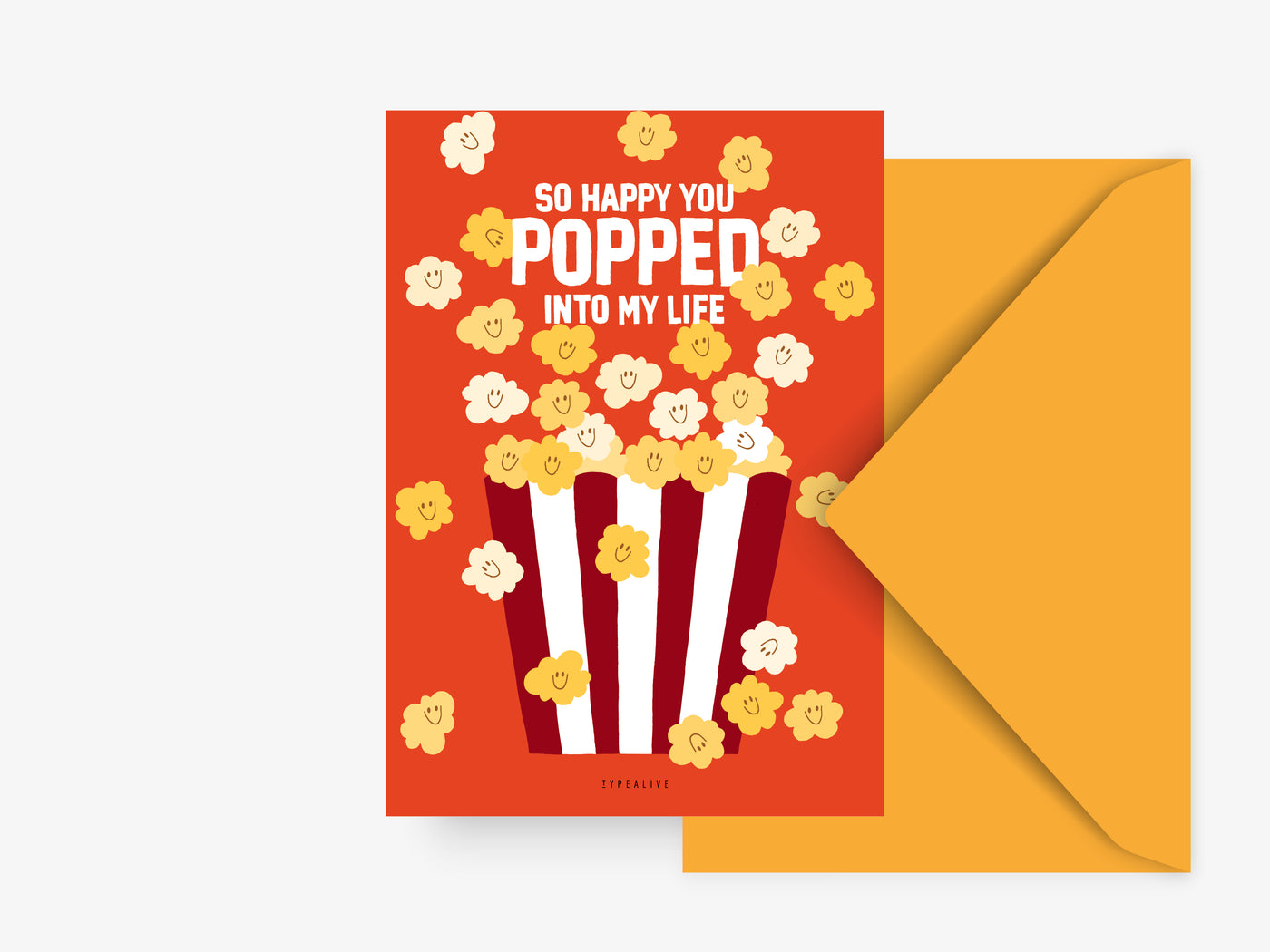 Postkarte / Popped