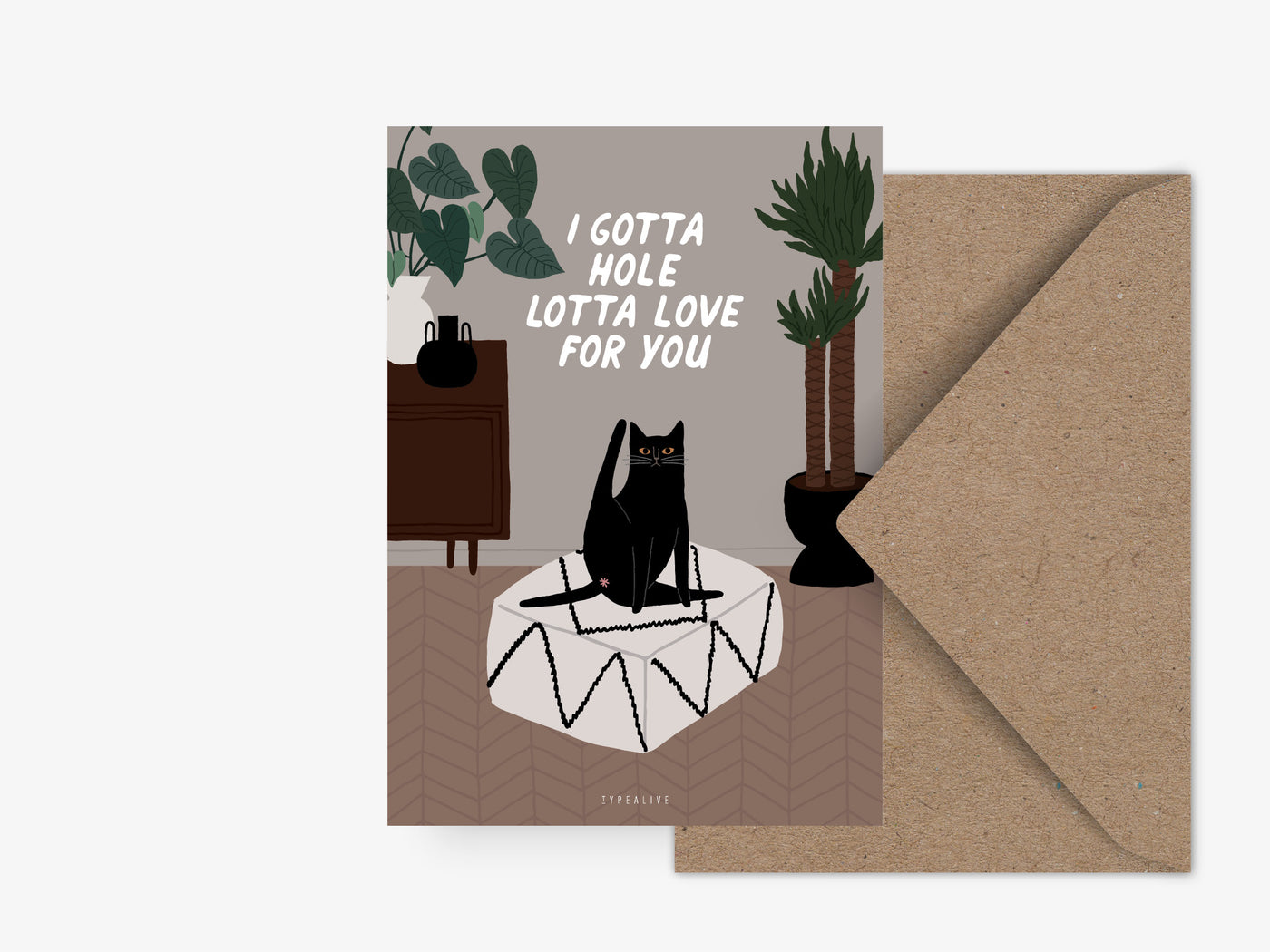 Postkarte / Petisfaction "Cats" Hole Lot Of