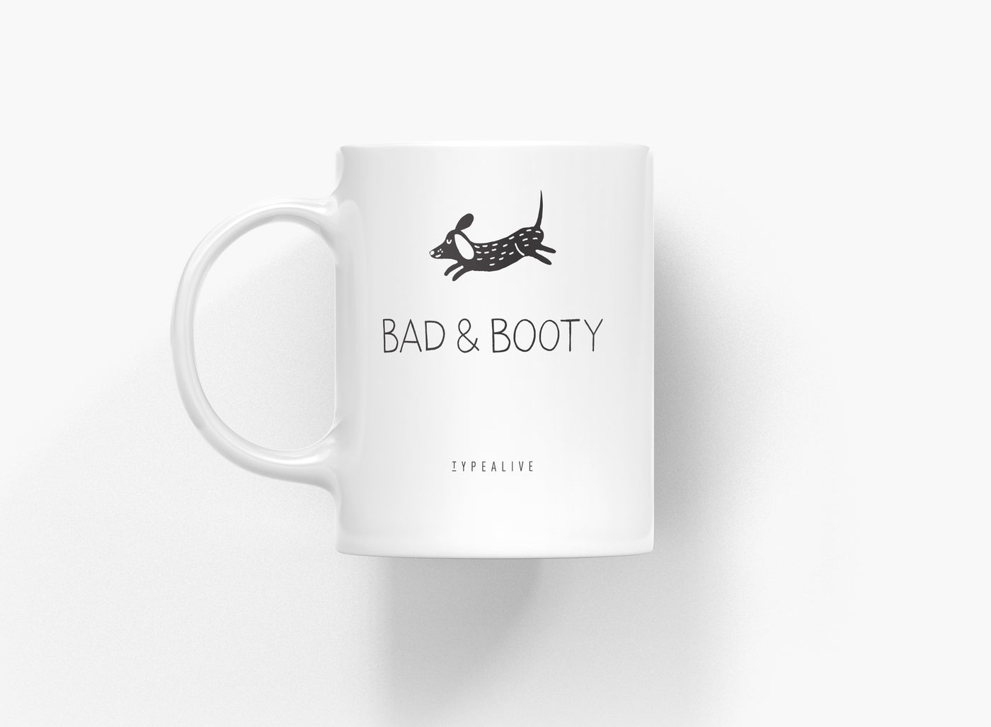 typealive - Tasse aus Keramik / Bad & Booty