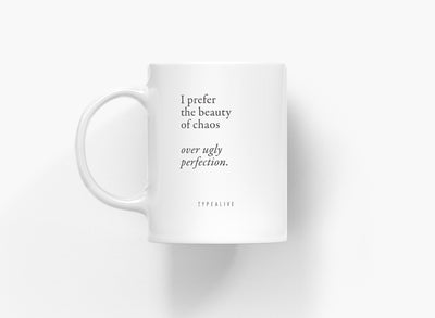 typealive - Tasse aus Keramik / Chaos