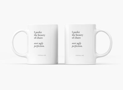 typealive - Tasse aus Keramik / Chaos