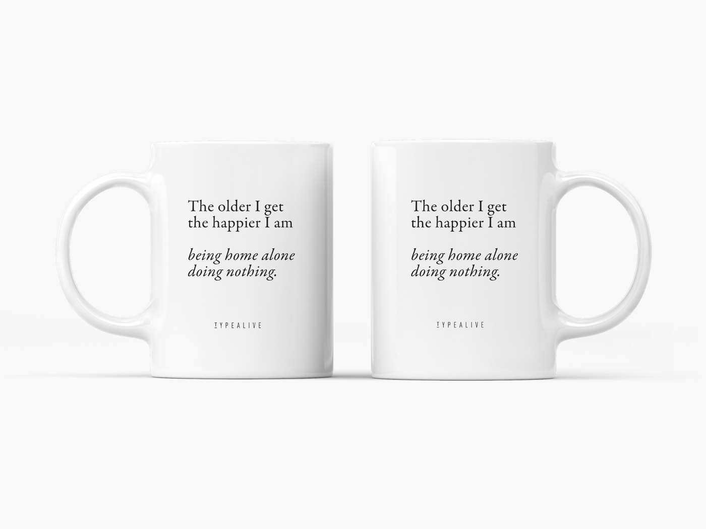 typealive - Tasse aus Keramik / Doing Nothing