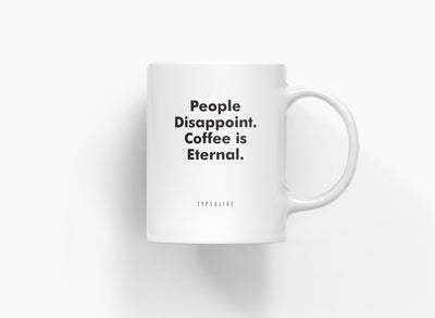 typealive - Tasse aus Keramik / Eternal