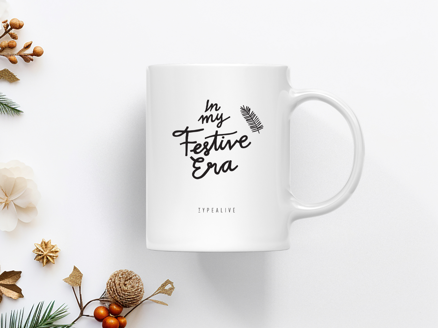 typealive - Tasse aus Keramik / Festive Era