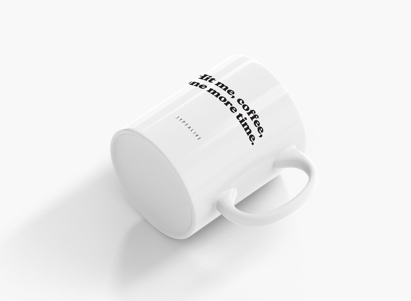 typealive - Tasse aus Keramik / Hit Me
