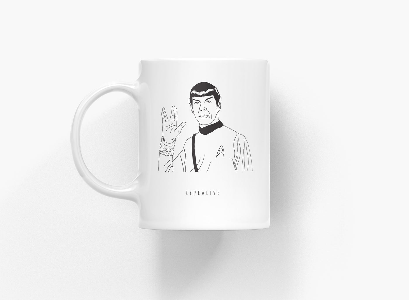 typealive - Tasse aus Keramik / Logical
