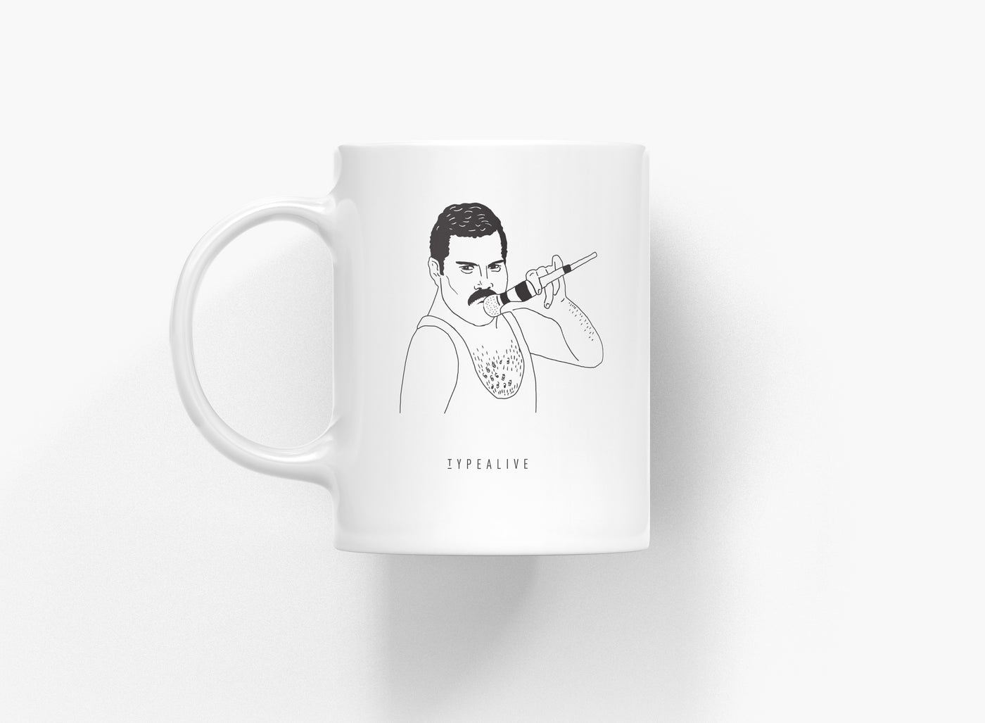 typealive - Tasse aus Keramik / Rock You