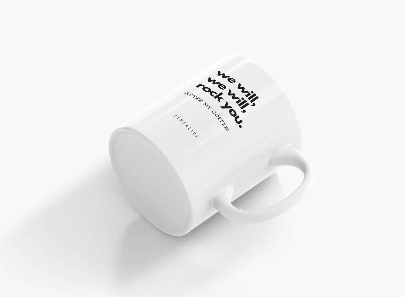 typealive - Tasse aus Keramik / Rock You
