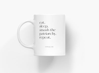 typealive - Tasse aus Keramik / Smash
