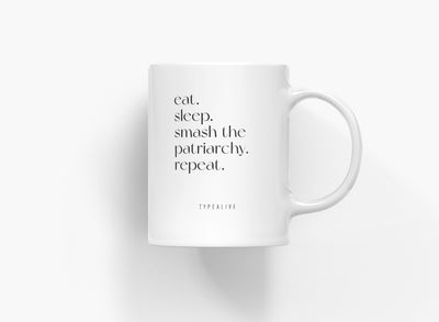 typealive - Tasse aus Keramik / Smash
