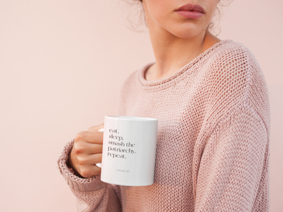 typealive - Tasse aus Keramik / Smash