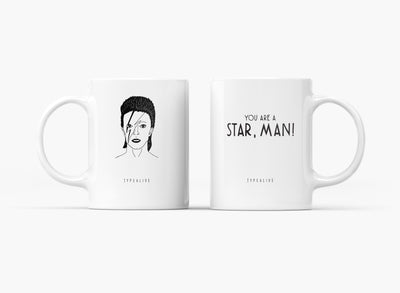 typealive - Tasse aus Keramik / Star Man