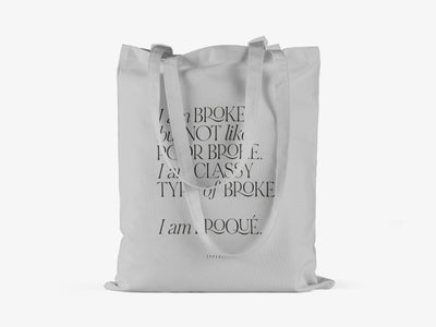 typealive - Baumwolltasche / Broqué