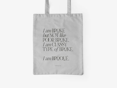 typealive - Baumwolltasche / Broqué