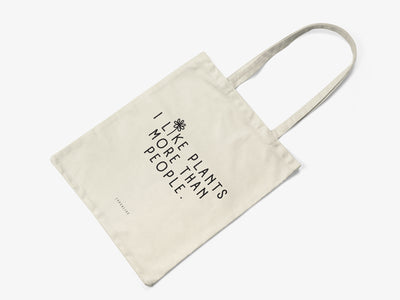 typealive - Baumwolltasche / I Like Plants