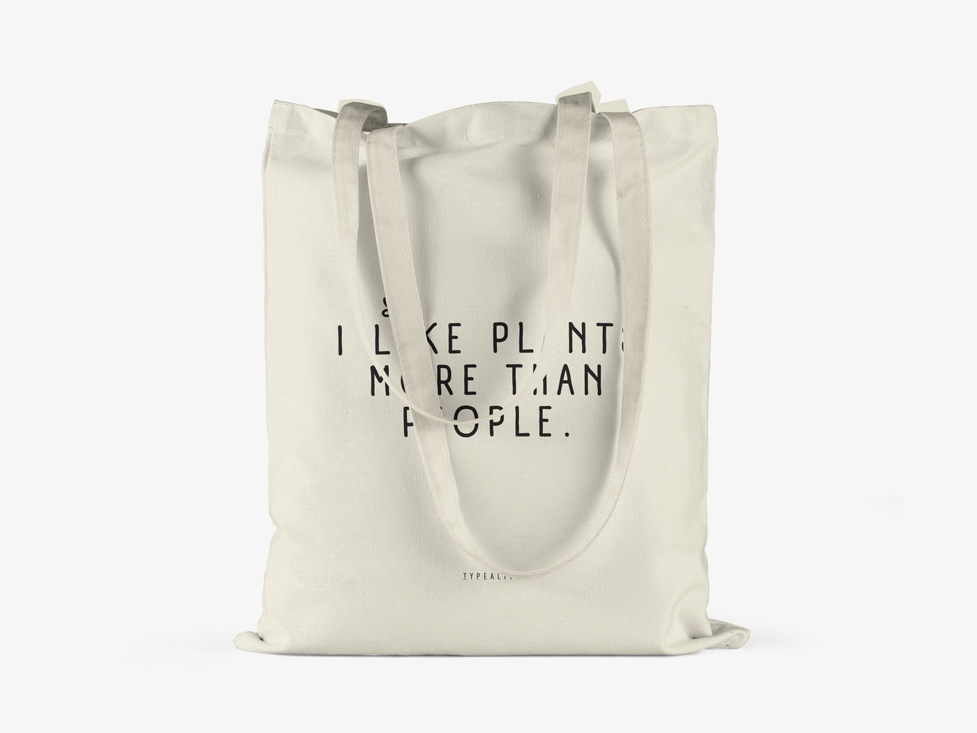 typealive - Baumwolltasche / I Like Plants
