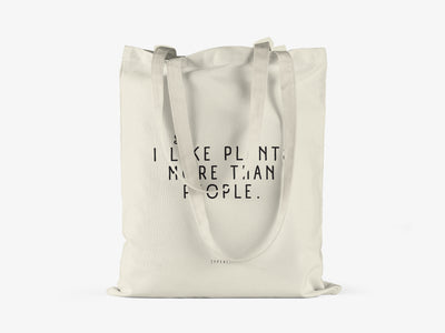 typealive - Baumwolltasche / I Like Plants