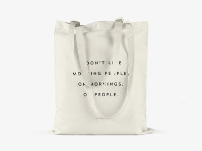 typealive - Baumwolltasche / Morning People