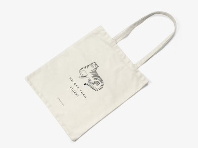 typealive - Baumwolltasche / Tiger