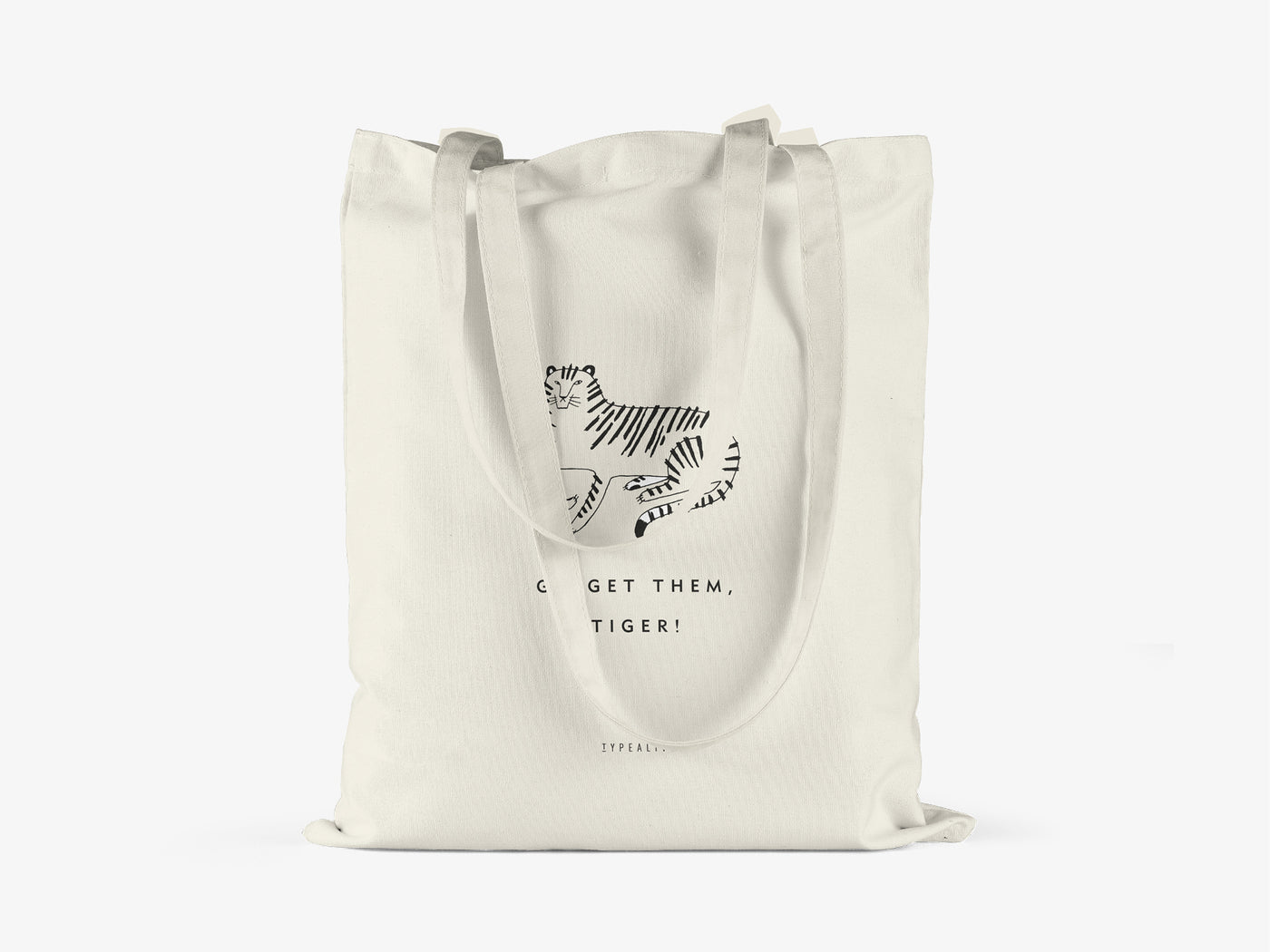 typealive - Baumwolltasche / Tiger