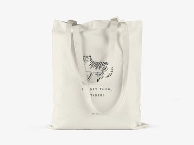 typealive - Baumwolltasche / Tiger