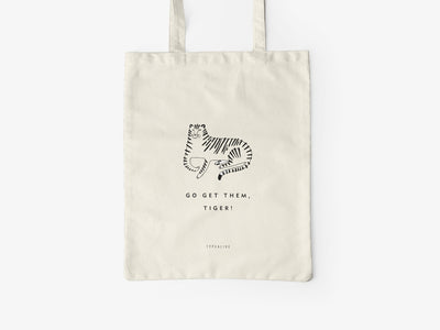 typealive - Baumwolltasche / Tiger