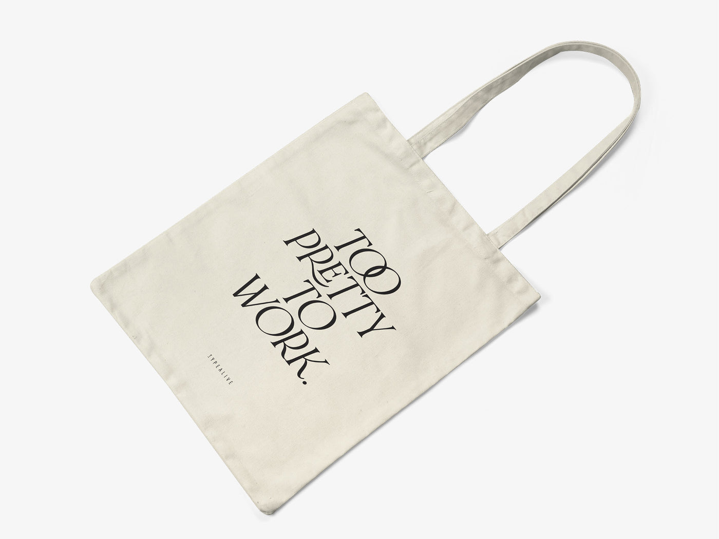 typealive - Baumwolltasche / Too Pretty