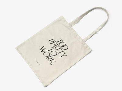 typealive - Baumwolltasche / Too Pretty