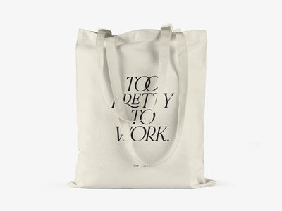 typealive - Baumwolltasche / Too Pretty