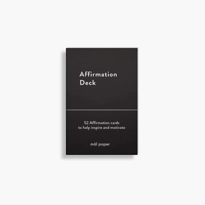 mål paper - Kartendeck "Affirmation"