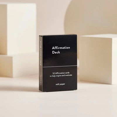 mål paper - Kartendeck "Affirmation"