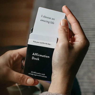 mål paper - Kartendeck "Affirmation"